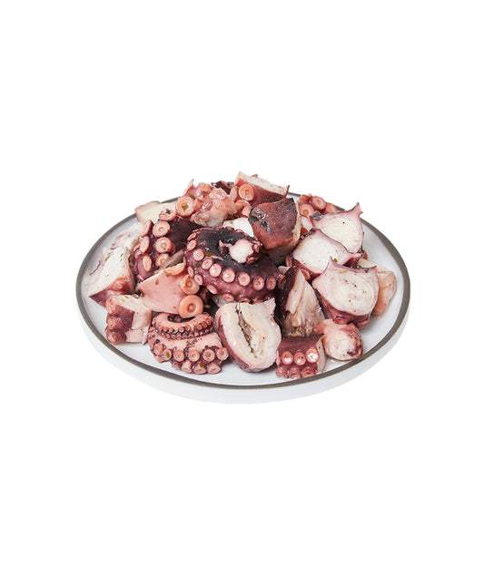 Salade de poulpes aromatisée