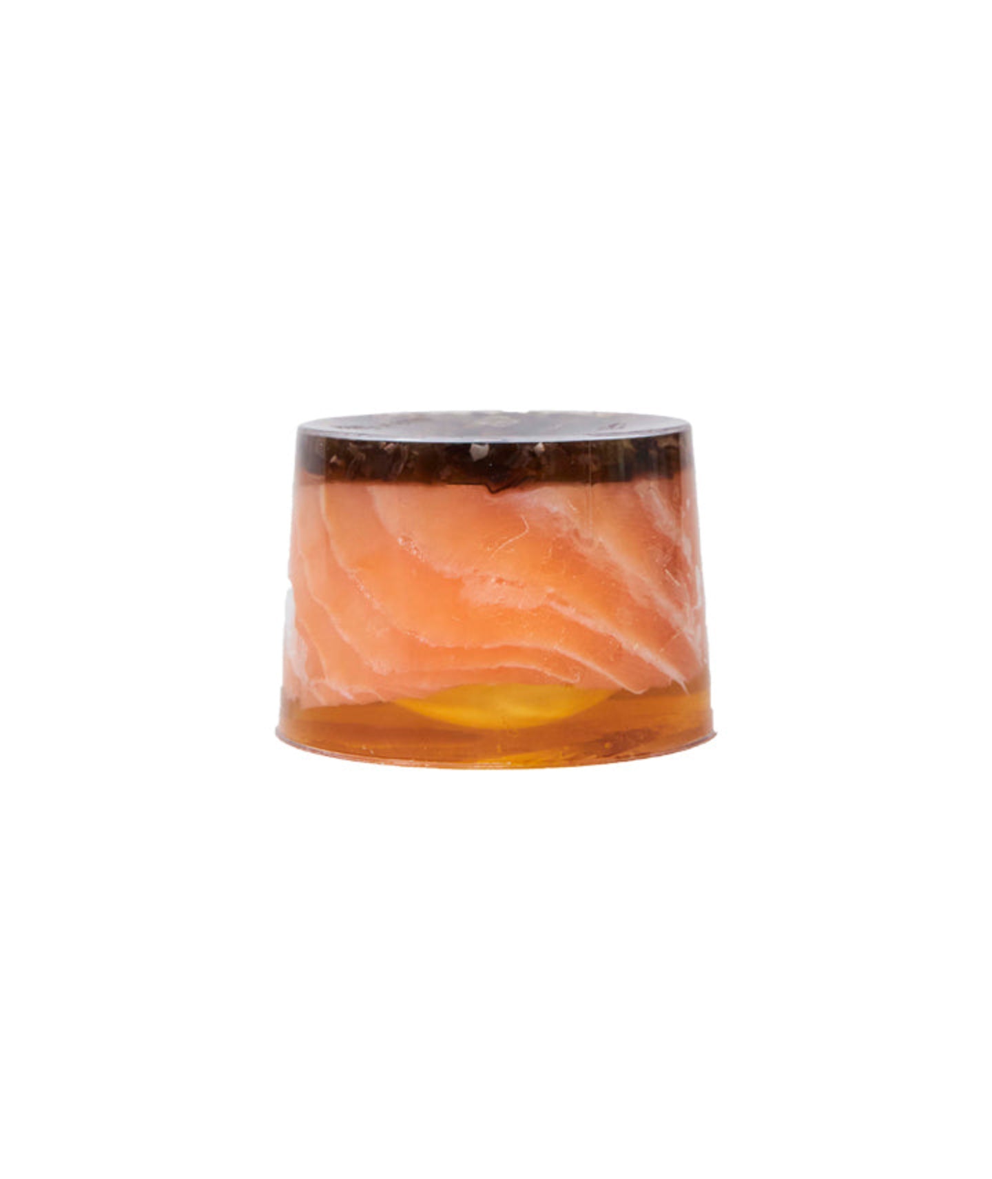 Oeuf en gelée au saumon
