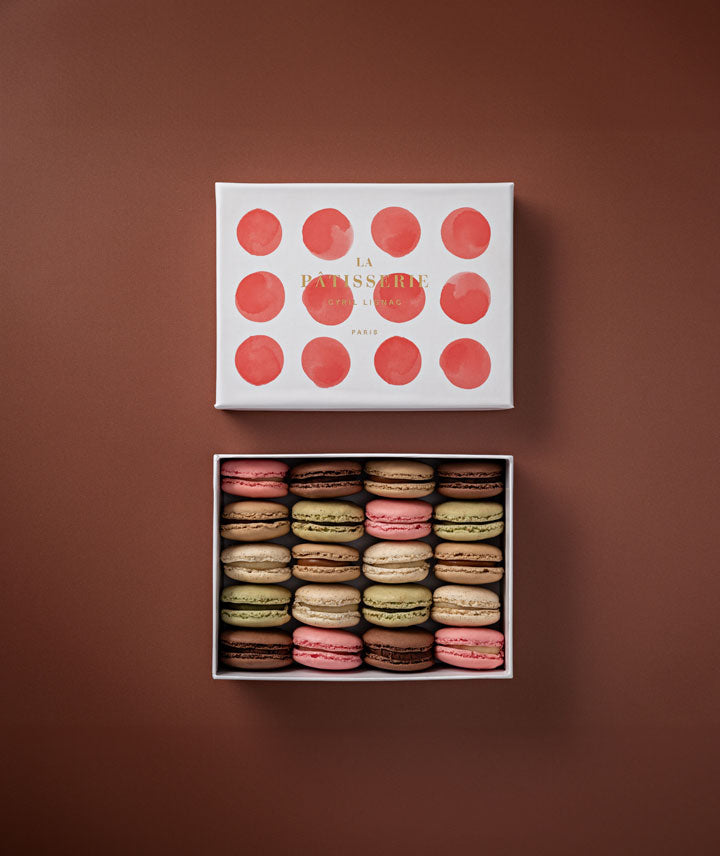 Assortiment de 20 macarons