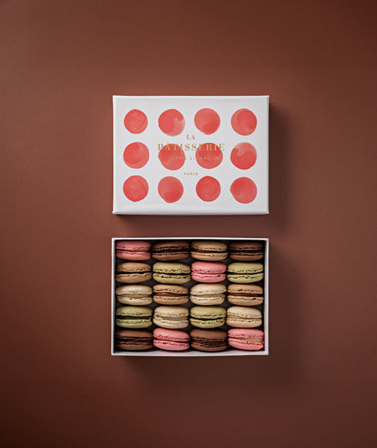 Assortiment de 20 macarons