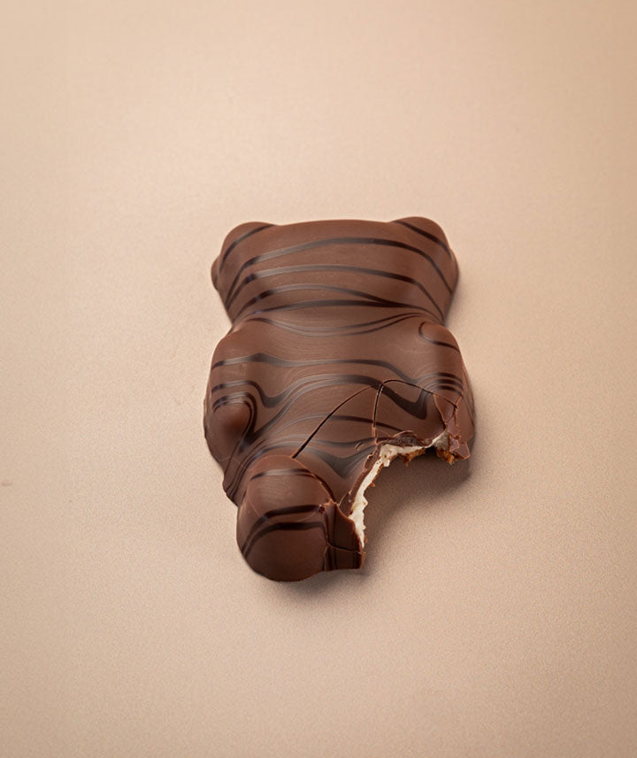 Ourson guimauve XL - Praliné