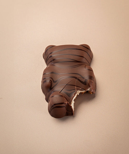 Ourson guimauve XL - Praliné