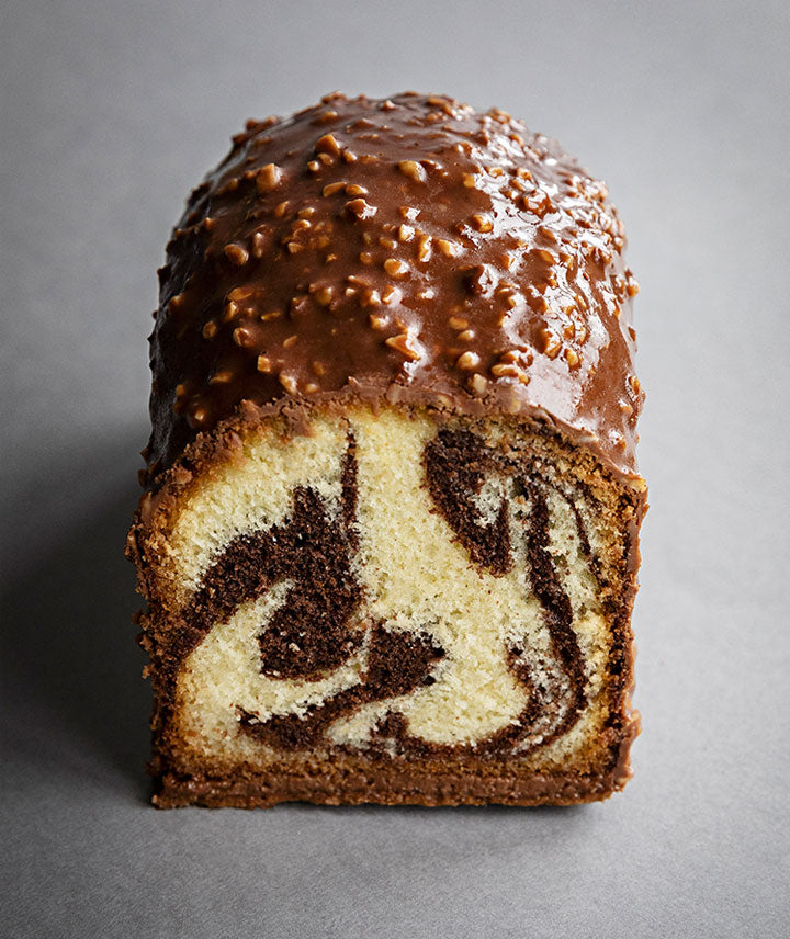 Cake marbré vanille