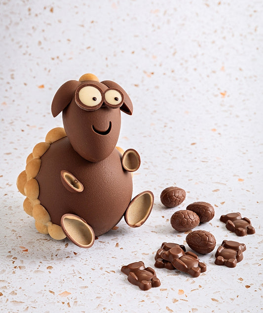Mouton chocolat au lait de Pâques