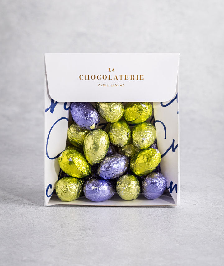 Mini-œufs chocolat praliné