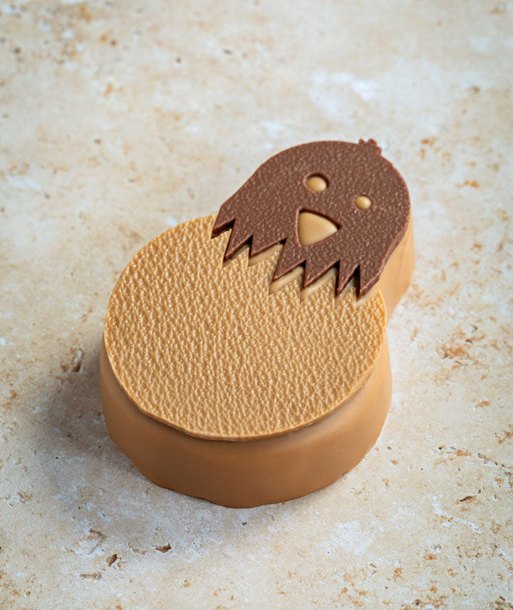 Poussin guimauve chocolat dulcey
