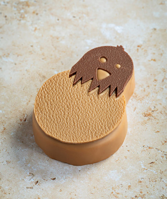 Poussin guimauve chocolat dulcey