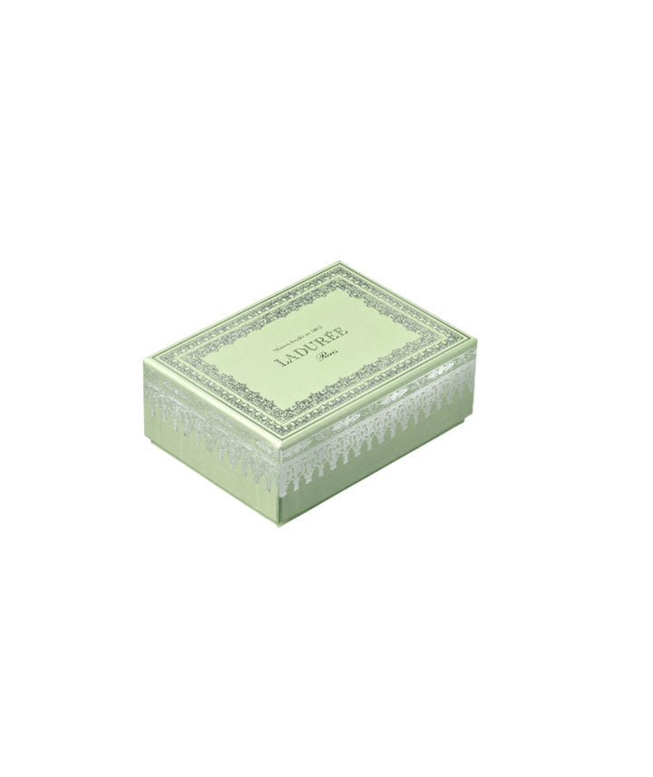 Coffret de 12 macarons "Napoléon III" vert