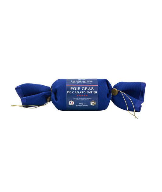 Foie gras canard entier cuit au torchon - 250g