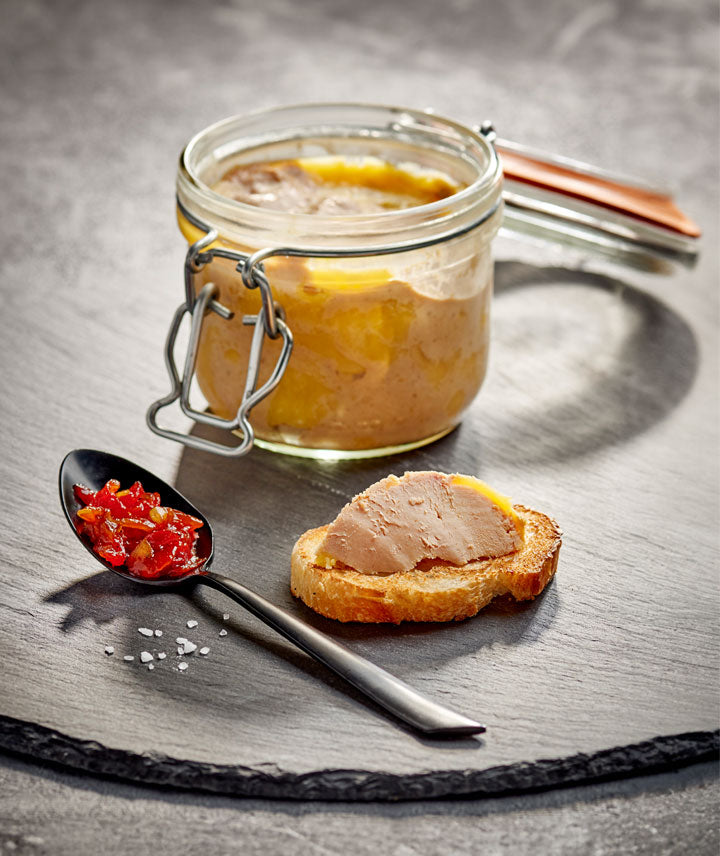 Foie gras canard entier 120g bte cadeau new