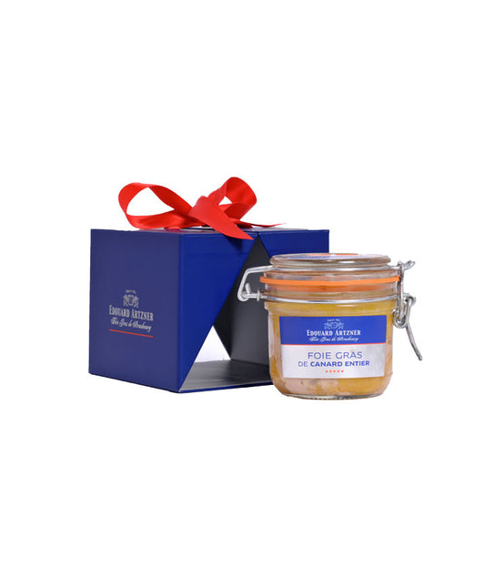 Foie gras canard entier 120g bte cadeau new