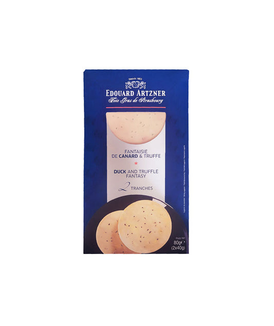 Fantaisie foie de canard et truffe
