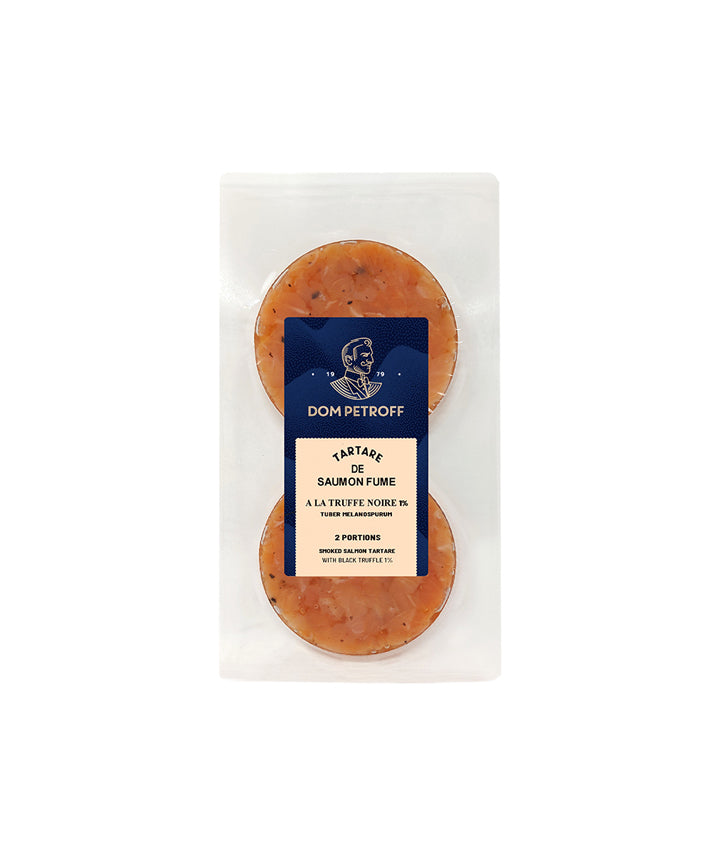 Tartare saumon fumé truffe noire