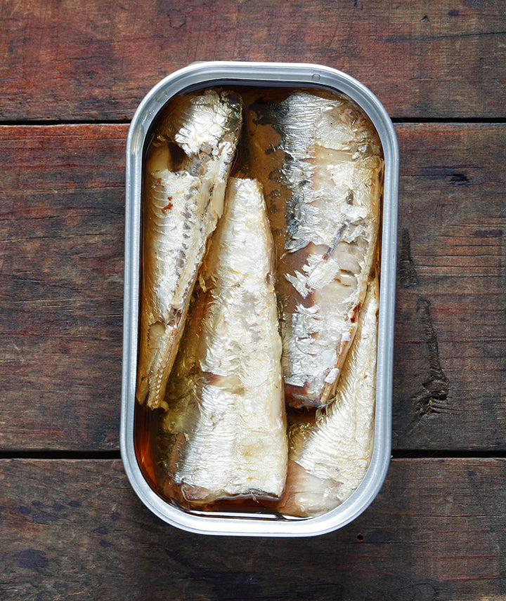 Sardines à l'huile d'olive 1/10