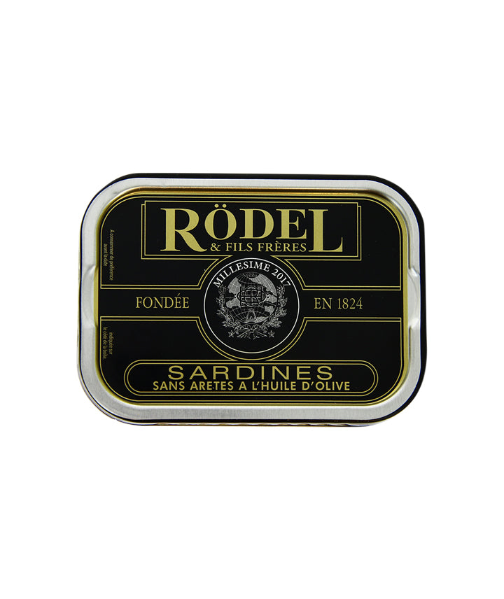 Sardines sans arêtes à l'huile d'olive 1/6 - Millésimées