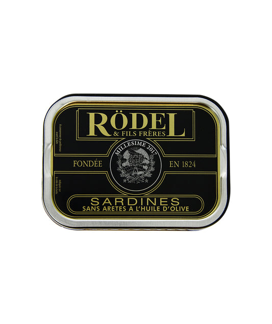 Sardines sans arêtes à l'huile d'olive 1/6 - Millésimées