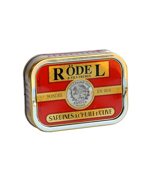 Sardines à l'huile d'olive et au poivre vert