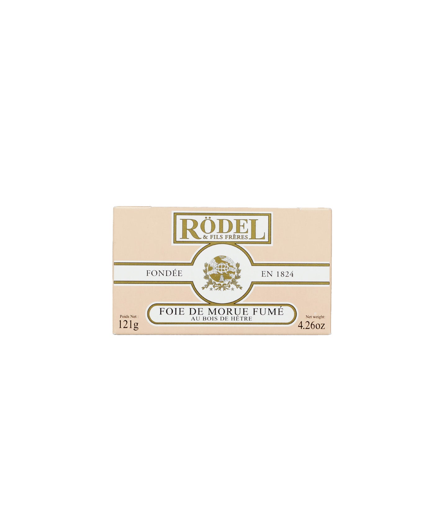 Foie de morue fumé au bois de hêtre