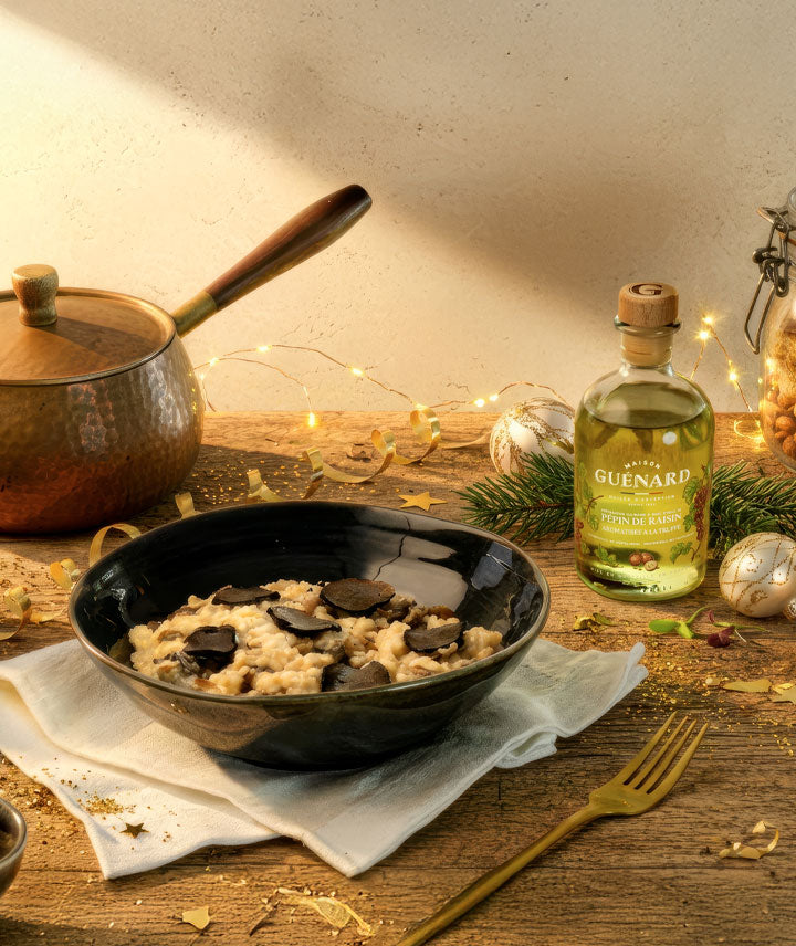 Huile de pépin de raisin aromatisée à la truffe