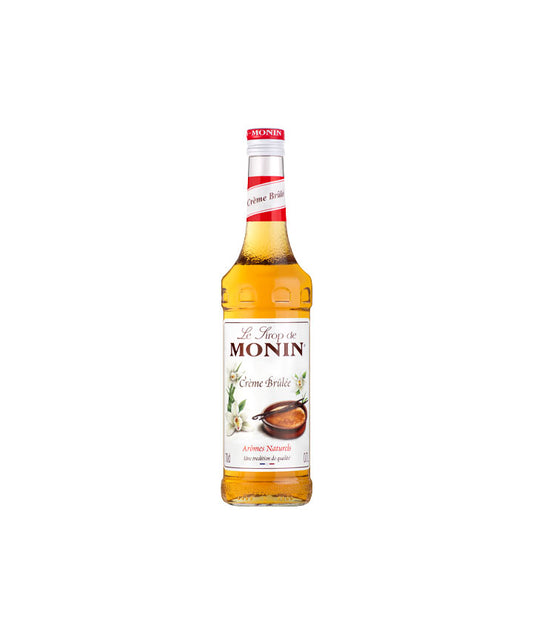 Crème Brulée - Le sirop de Monin vue face aux Galeries Lafayette Le Gourmet
