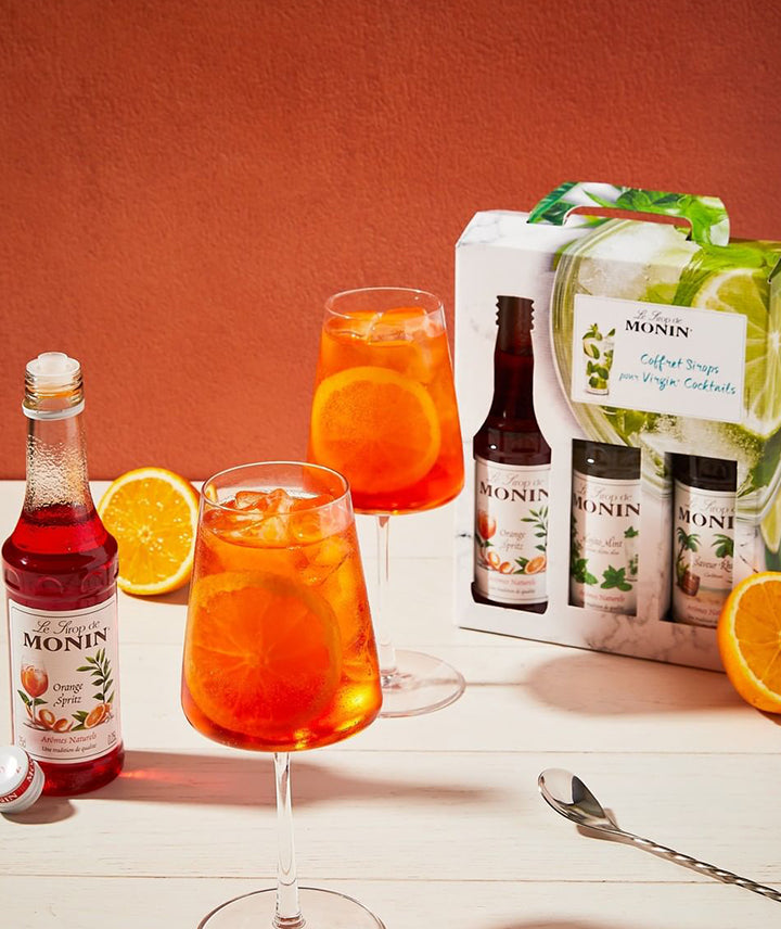 Coffret de 3 sirops pour virgin cocktails