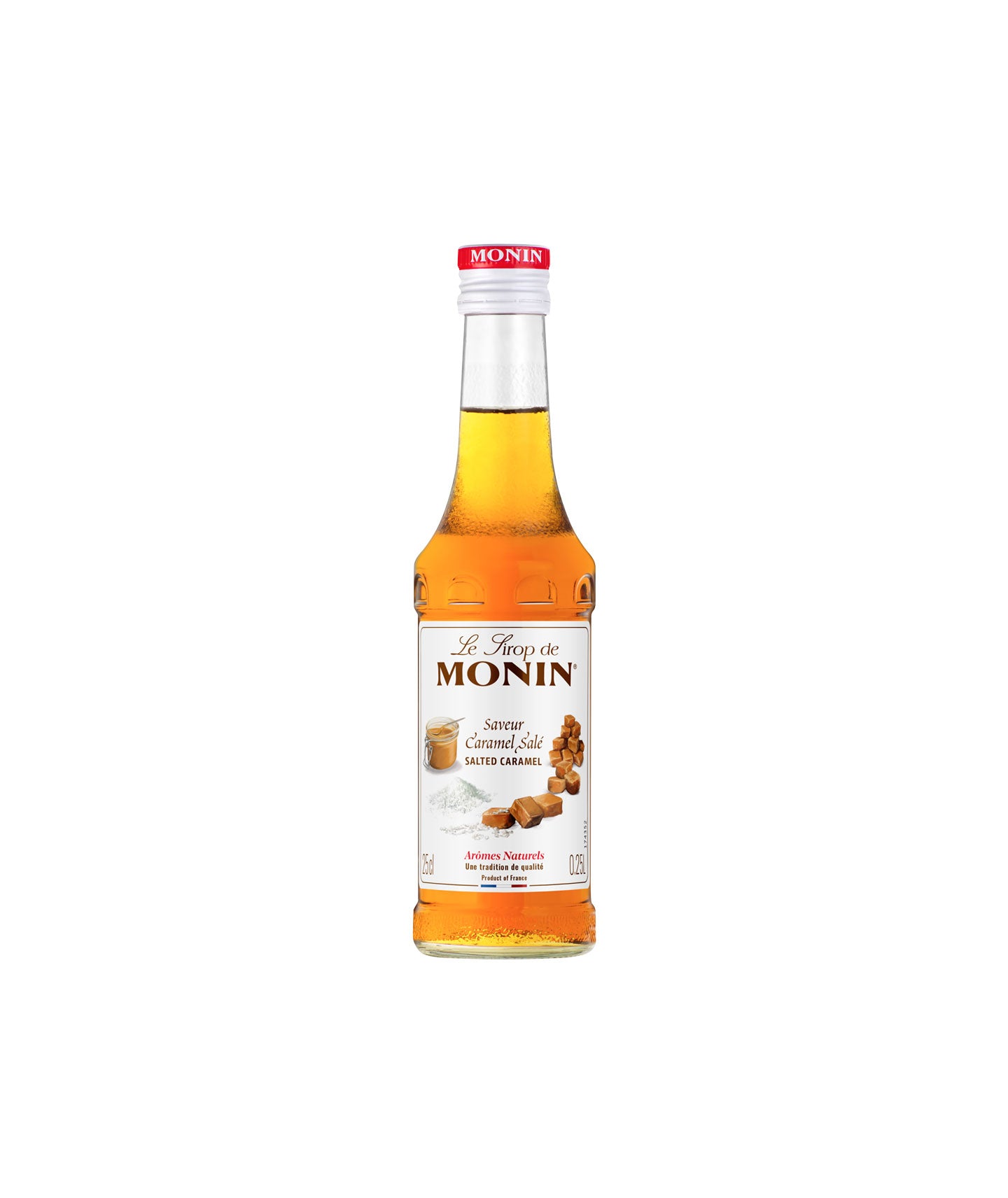 Caramel au beurre salé petit format - Le sirop de Monin