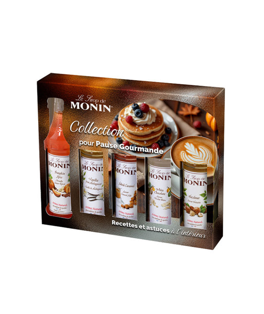 Coffret de 5 sirops pour une pause gourmande