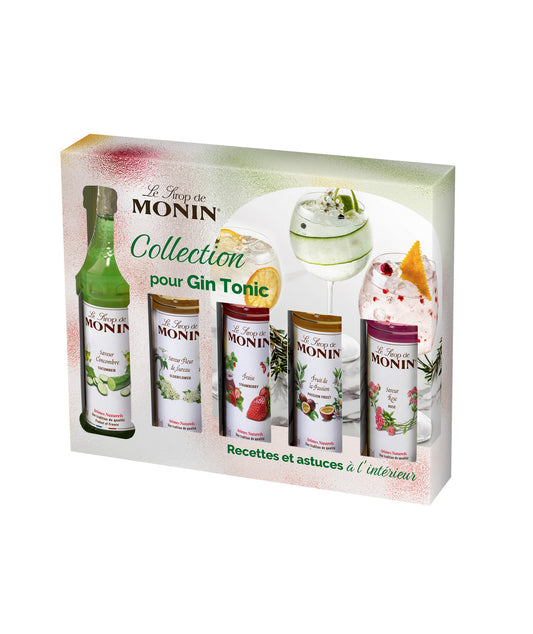 Coffret de 5 sirops pour gin tonic