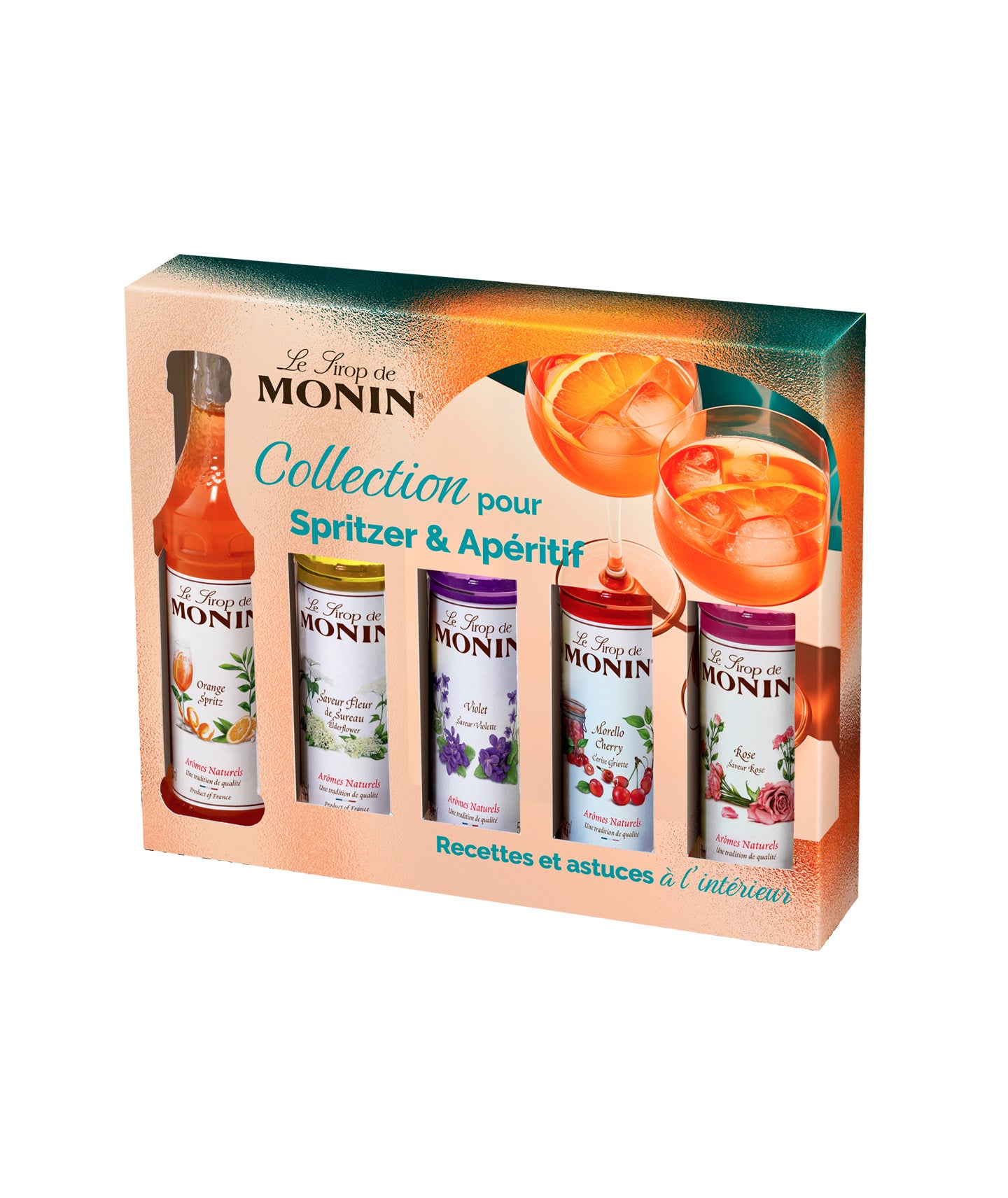 Coffret de 5 sirops pour spritz - 5x5cl