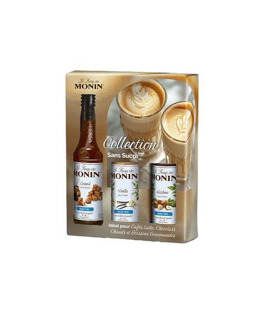 Coffret de 3 sirops sans sucre