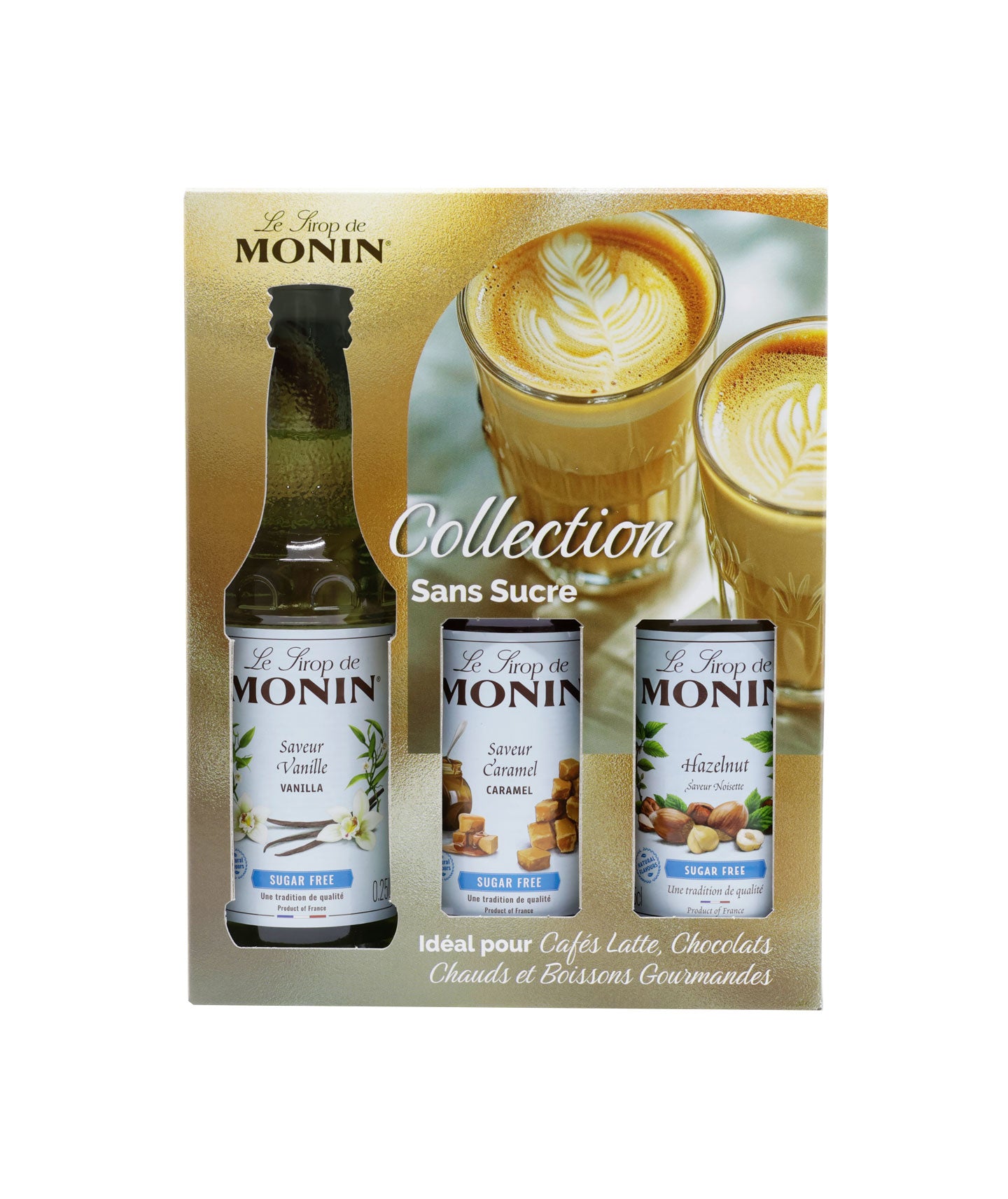 Coffret de 3 sirops sans sucre