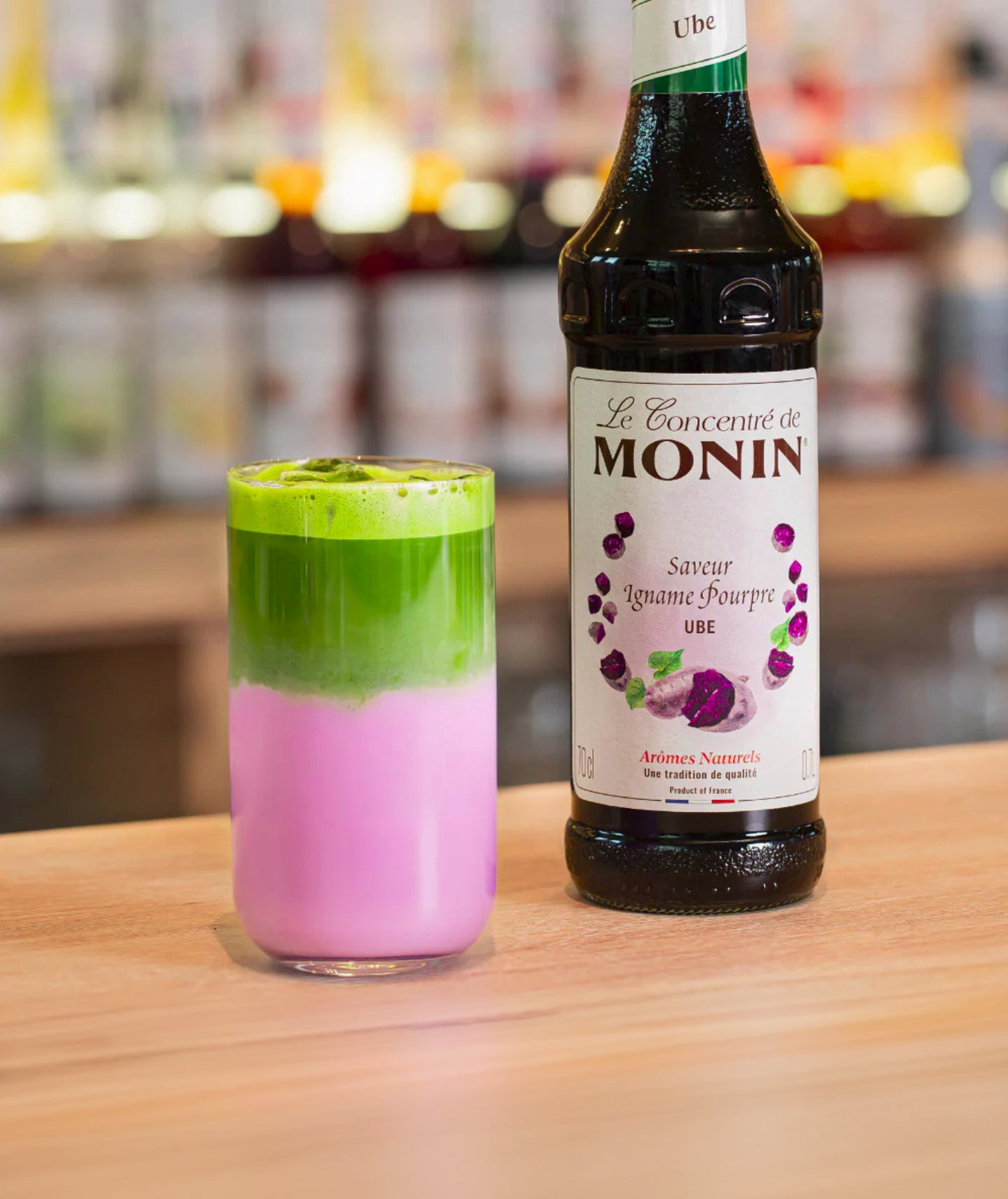 Ubé - Le sirop de Monin