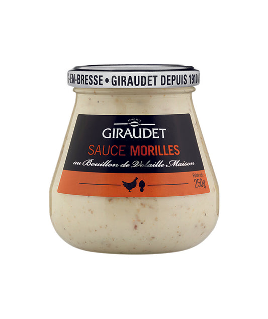 Sauce morilles au bouillon de volaille maison