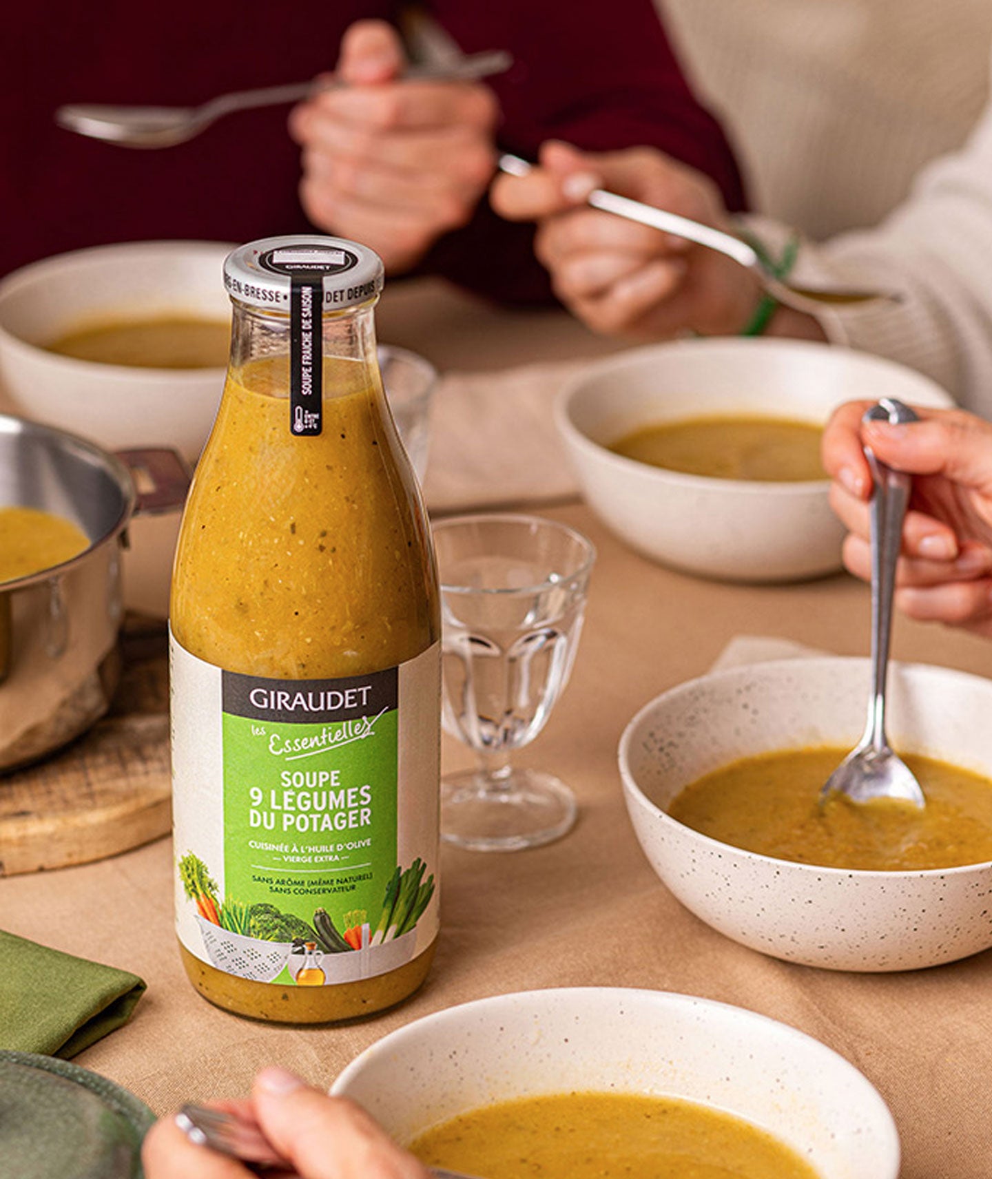 Soupe 9 légumes du potager