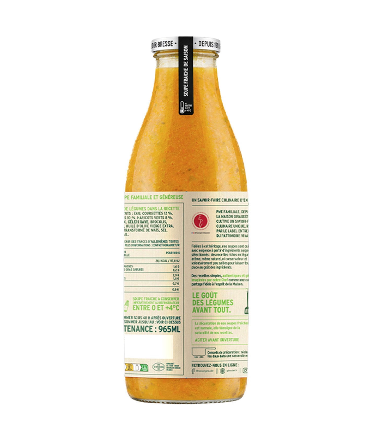 Soupe 9 légumes du potager