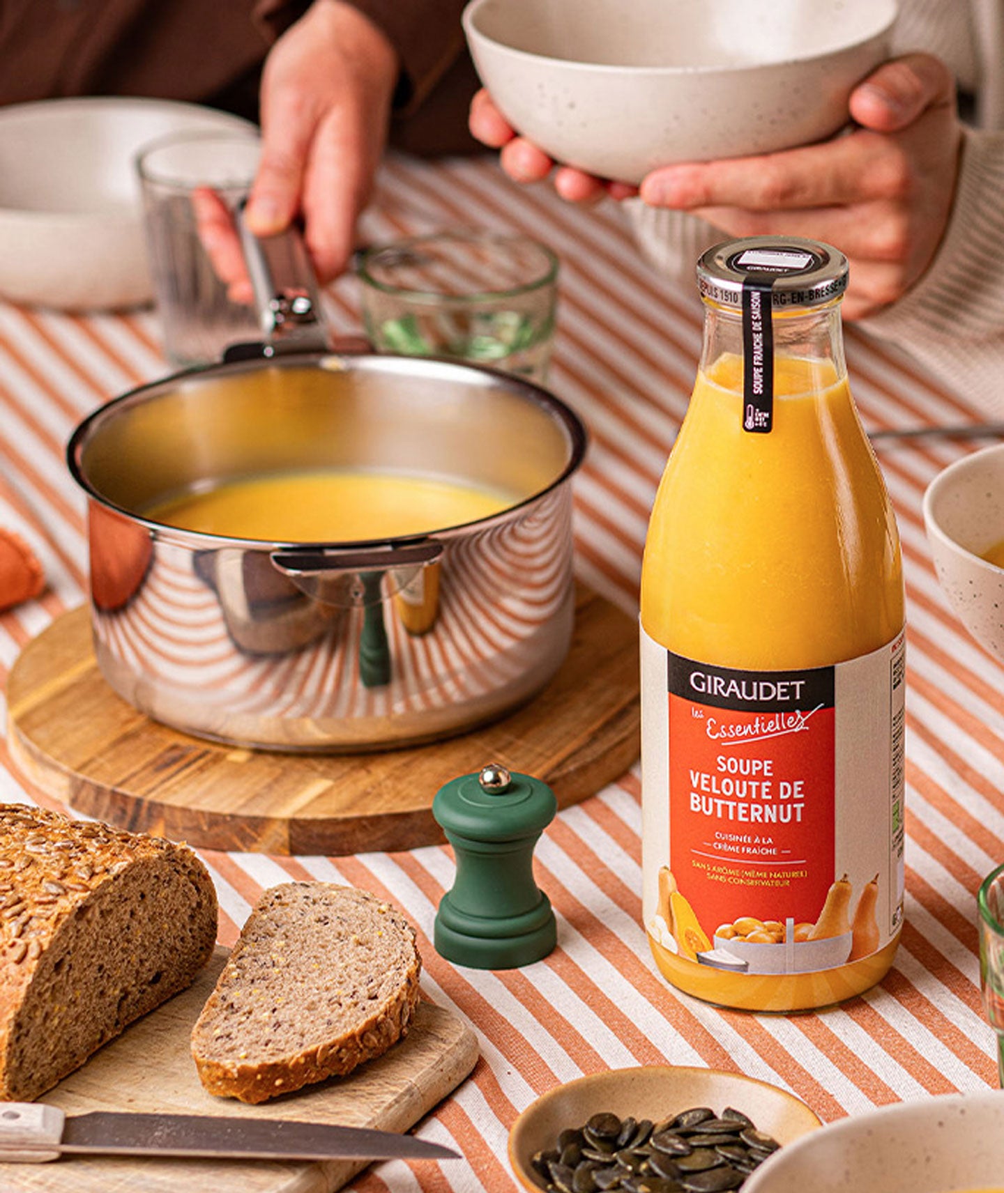 Soupe velouté de butternut