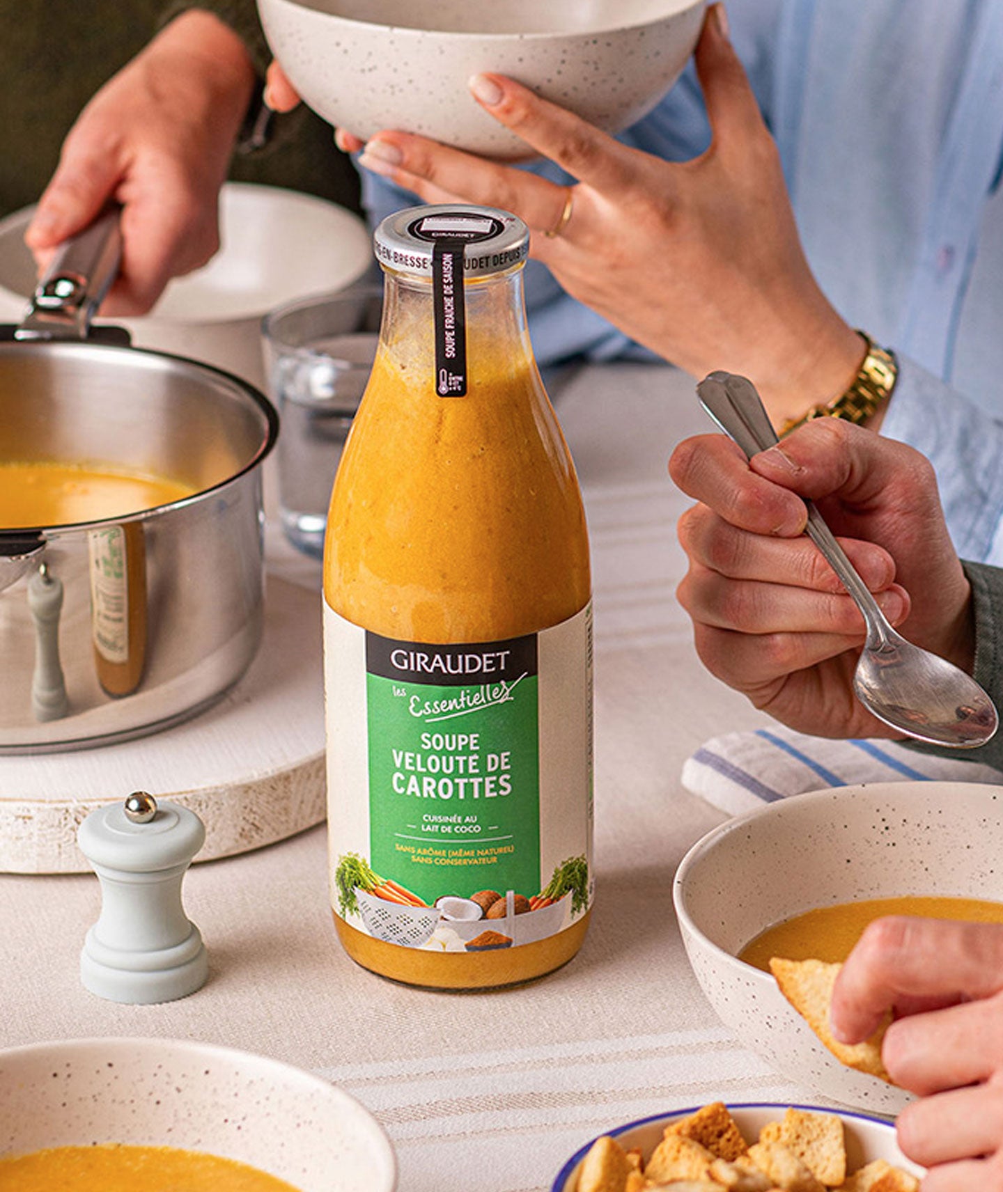 Soupe velouté de carottes