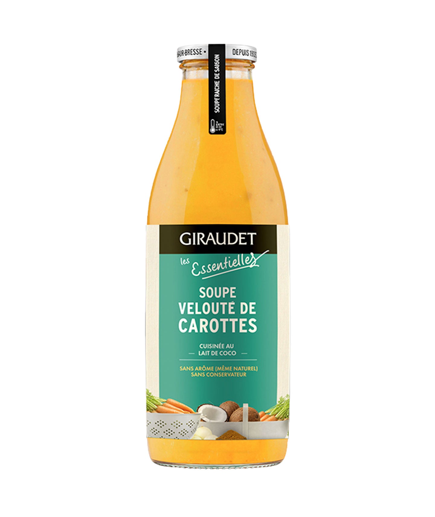 Soupe velouté de carottes