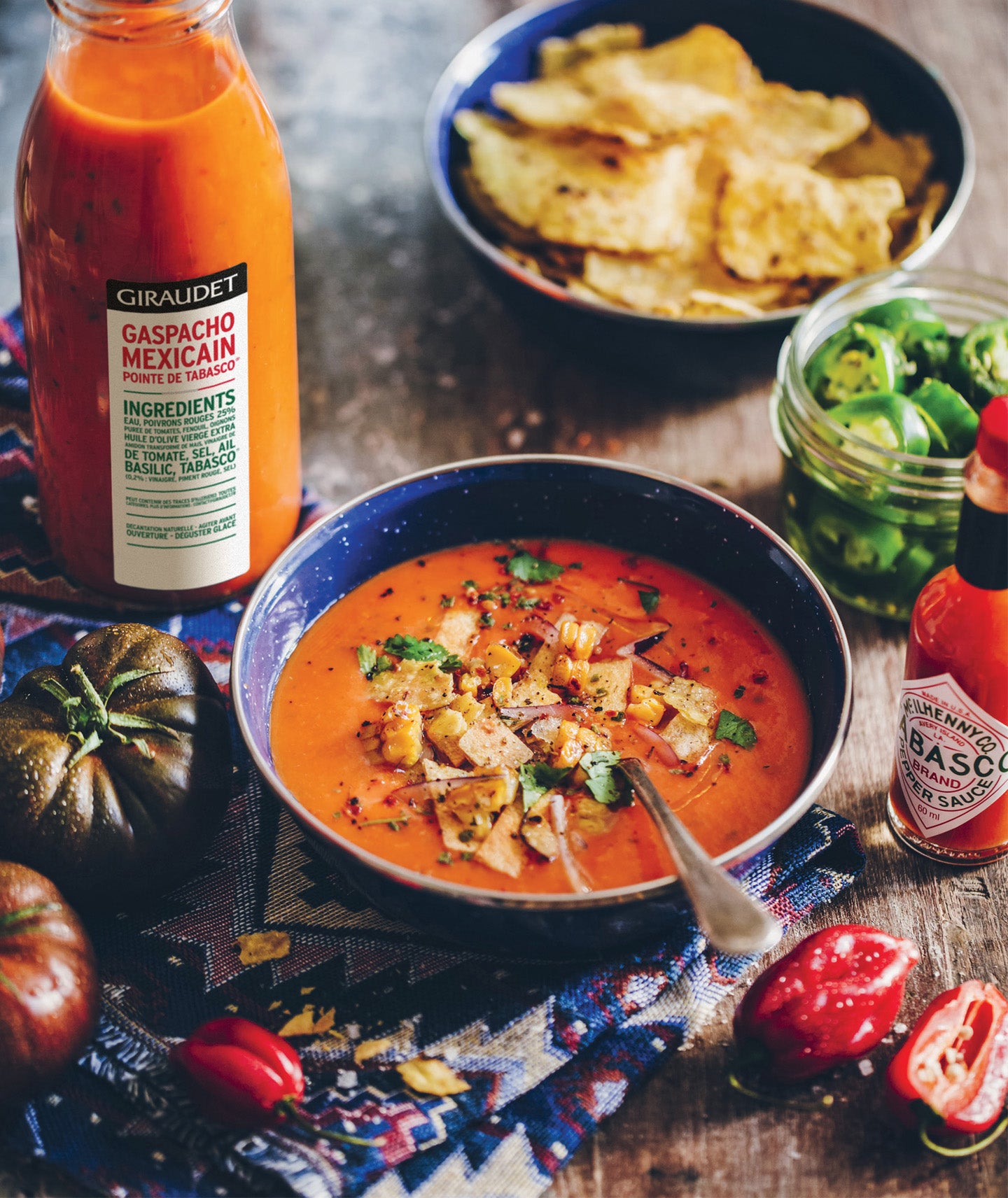 Gaspacho mexicain