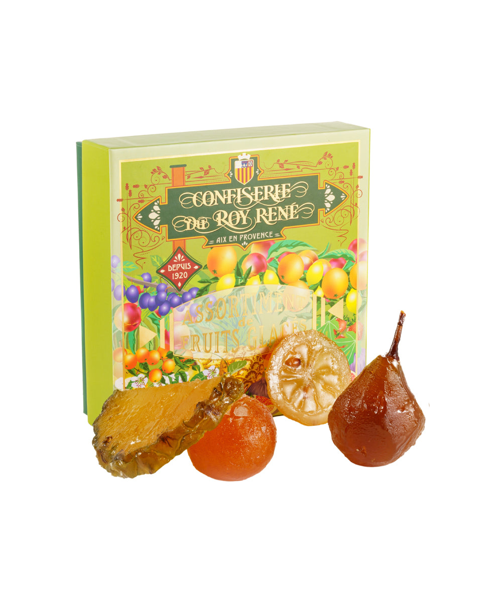 Coffret de fruits glacés