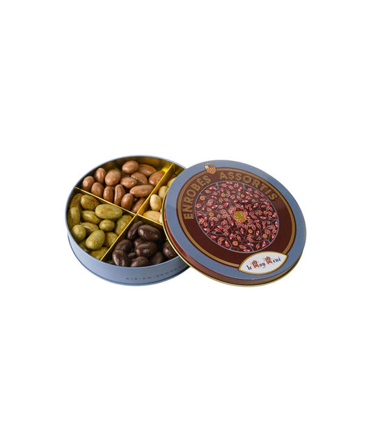 Coffret assortiment d'enrobés au chocolat