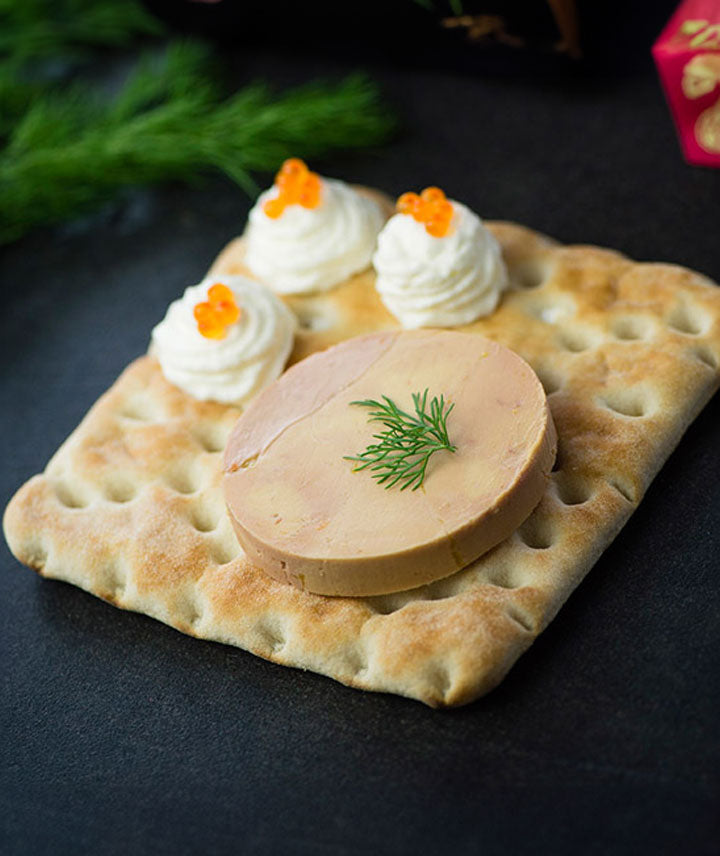 Foie gras d'oie entier cuit au torchon