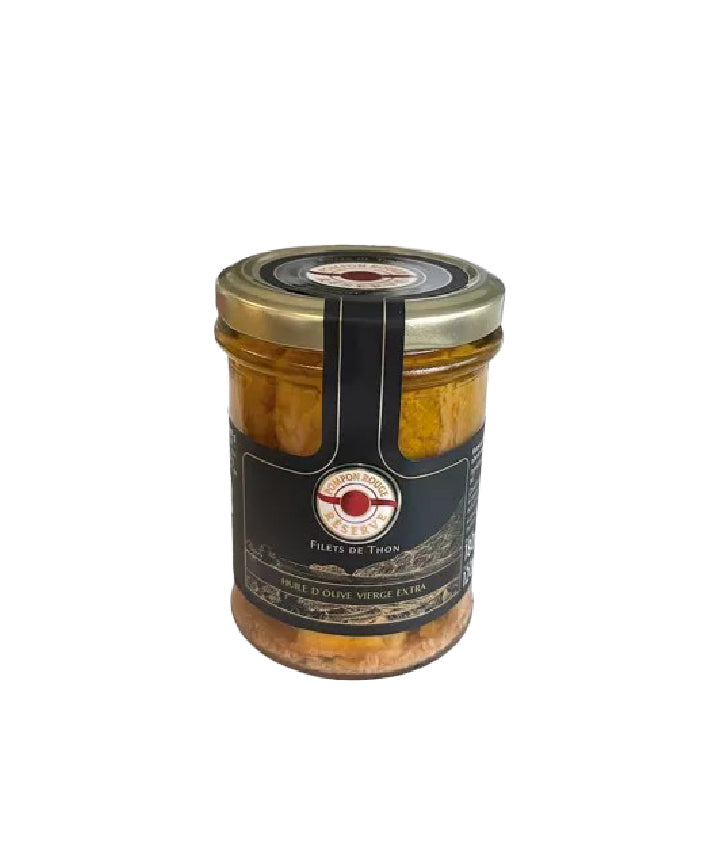 Filet de thon huile d'olive vierge extra