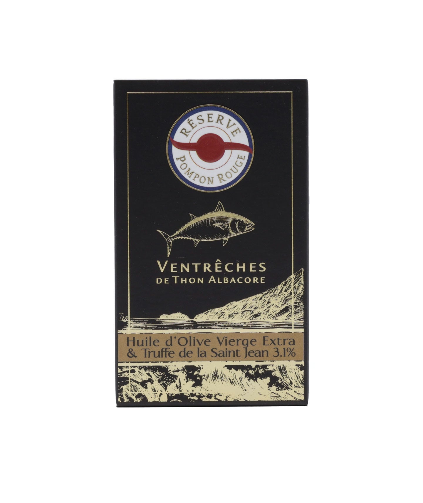 Ventrèches de thon à l'huile d'olive vierge extra et truffe de la Saint Jean 3,1%