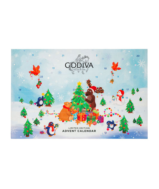 Calendrier de l'Avent de chocolat 2025 - Godiva