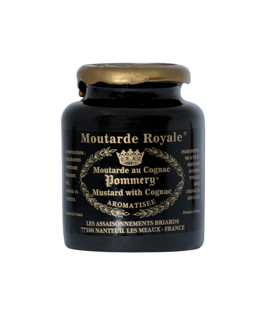 Moutarde Royale au Cognac Pommery® - bouchage traditionnel