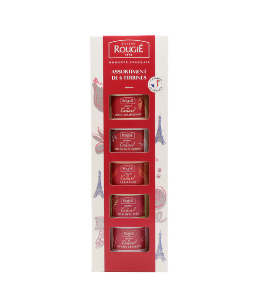 La baguette - Coffret d'assortiment de terrines de canard