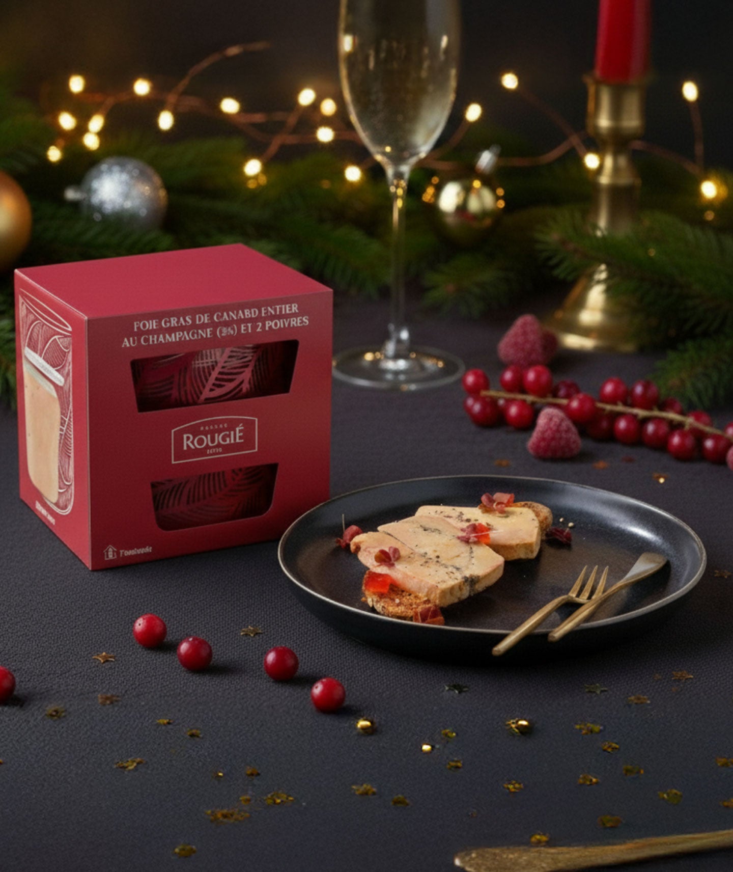 Coffret 150 ans dégustation de foie gras de canard et d'oie - 190g
