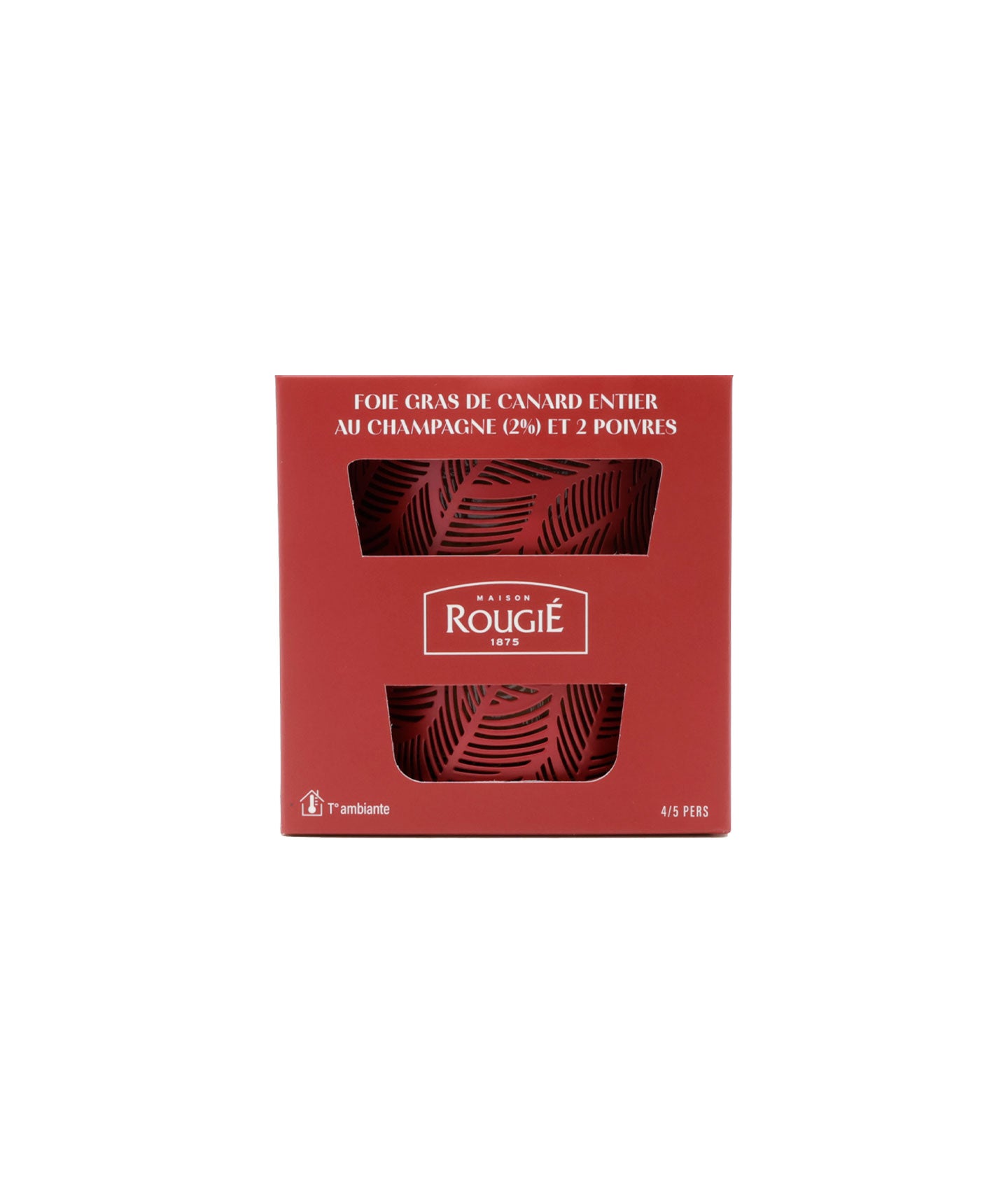 Coffret 150 ans dégustation de foie gras de canard et d'oie - 190g