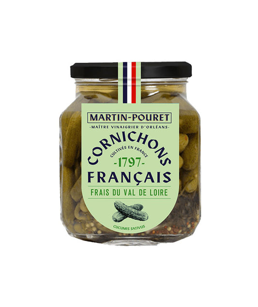 Cornichons français vinaigre d'Orléans à l’ancienne
